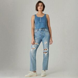 Lucky Brand High rise 90’s Jean